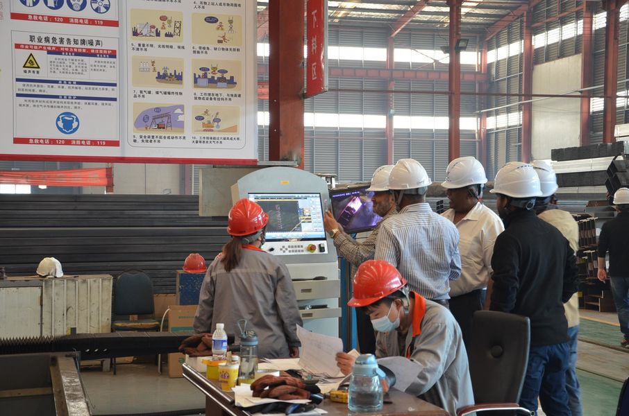 Qingdao KXD Steel Structure Co., Ltd 製造者の生産ライン