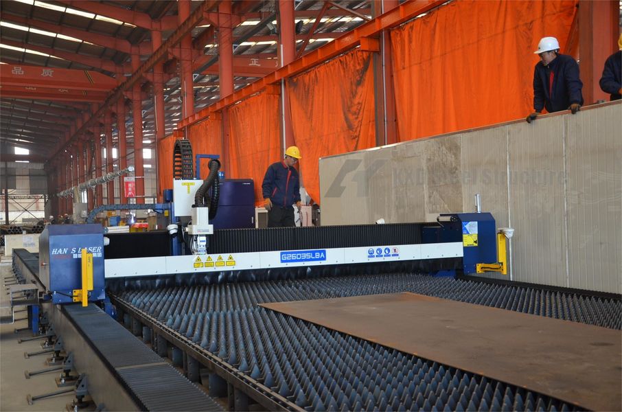Qingdao KXD Steel Structure Co., Ltd 製造者の生産ライン