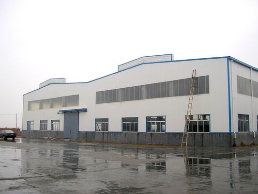 工業用鋼鉄の建築物 H セクション 鋼鉄構造の建築物 倉庫