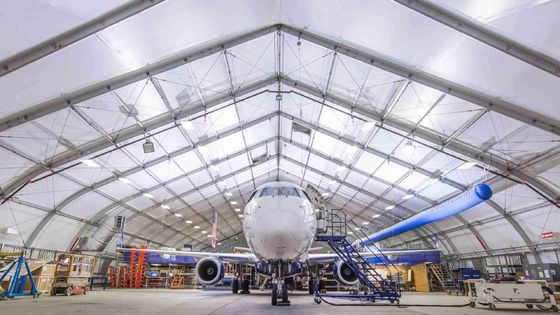 産業用金属航空機 ハンガー 金属建築 プリファブ 鉄筋ビル
