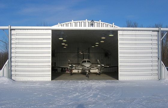産業用 航空機 ハンガー H ビーム 鉄鋼 ハンガー ドア付き