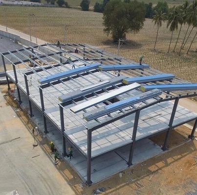 HDG 金属建築物 プリファブリック 倉庫 鉄筋オフィスビル