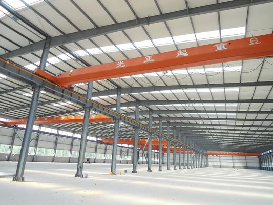産業用金属建築 製造前 鉄鋼構造物