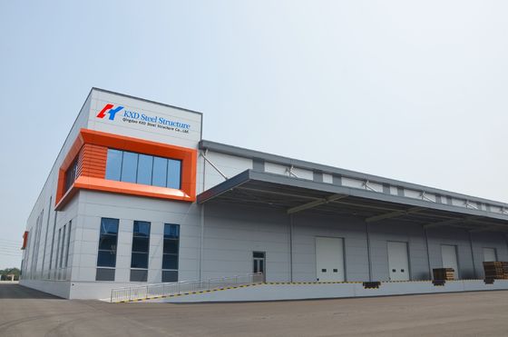 耐火・耐地震 迅速に設置された鋼製の商業用オフィスビル