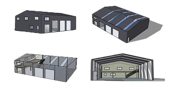 鉄鋼構造物 倉庫 工房 建設