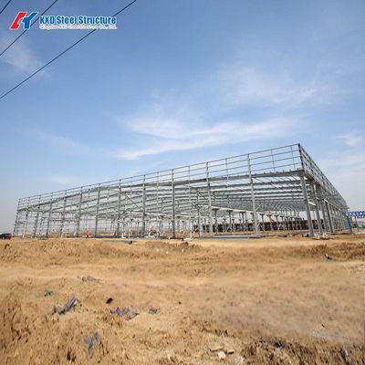 Q355B鋼構造工業用倉庫格納庫、高強度ボルト付き