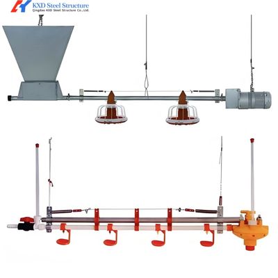 ブロイラー用の自動飼料と飲み機 ブロイラー用のプラスチック製の農場機器