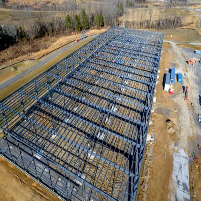 モジュール式 プリファブ 製 鉄 倉庫: 工業用 迅速 設置 精密 設計 低 保守