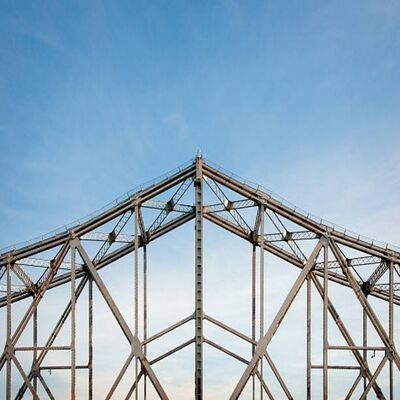 広範囲の広い空間の冷凍鋼鉄建築物