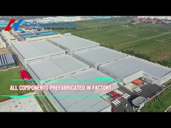 ポータルフレーム 鋼筋構造 建材 倉庫 製造済み金属 商業用建物