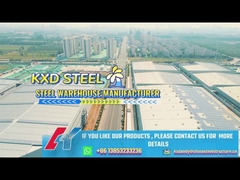 工業 高層鋼鉄ビル 防震 プリファブリック 倉庫ビル