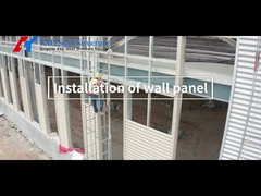 鉄筋金属製 金属製 壁壁付きの工業用建築物