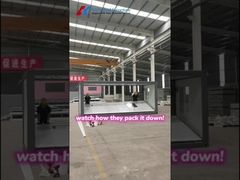 折りたたむコンテナハウス - 迅速な設置